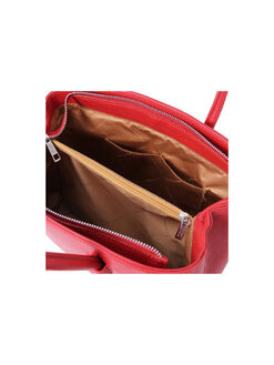 Τσάντα Ώμου-Χειρός Tuscany Camelia TL141728 Κόκκινο lipstick