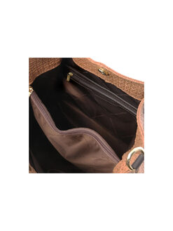 Τσάντα Ώμου-Χειρός Tuscany Keyluck TL141573 Κανελί