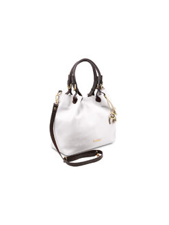 Τσάντα Ώμου-Χειρός Tuscany Keyluck TL141940 Λευκό