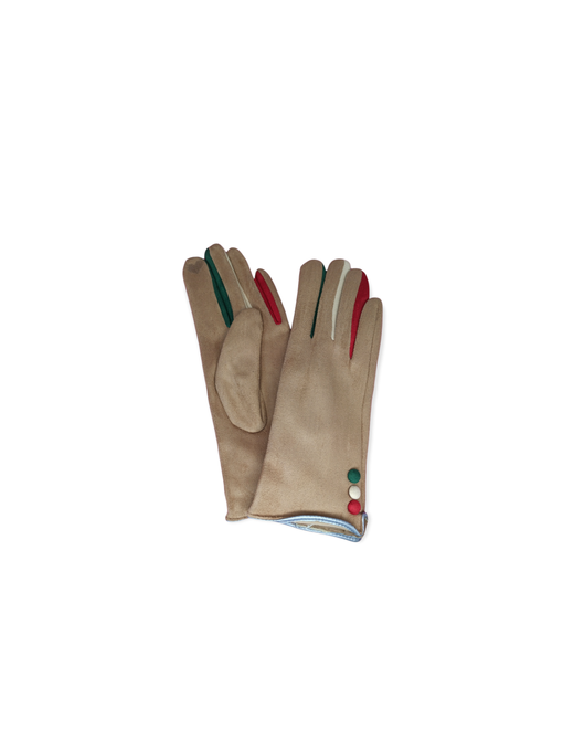 Γάντια Verde 02-0000608 Μπεζ