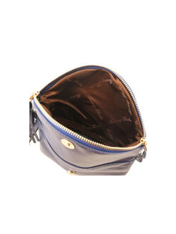 Γυναικείο Τσαντάκι Δερμάτινο TL Young Bag TL141153 Μπλε σκούρο