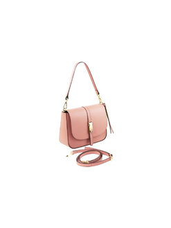 Γυναικεία τσάντα δερμάτινη Nausica TL141598 Ballet ροζ