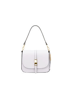 Γυναικεία τσάντα δερμάτινη Nausica TL141598 Λευκό