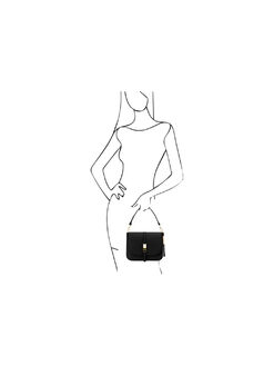 Γυναικεία τσάντα δερμάτινη Nausica TL141598 Nude