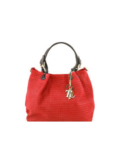 Γυναικεία τσάντα δερμάτινη TL141573 Κόκκινο