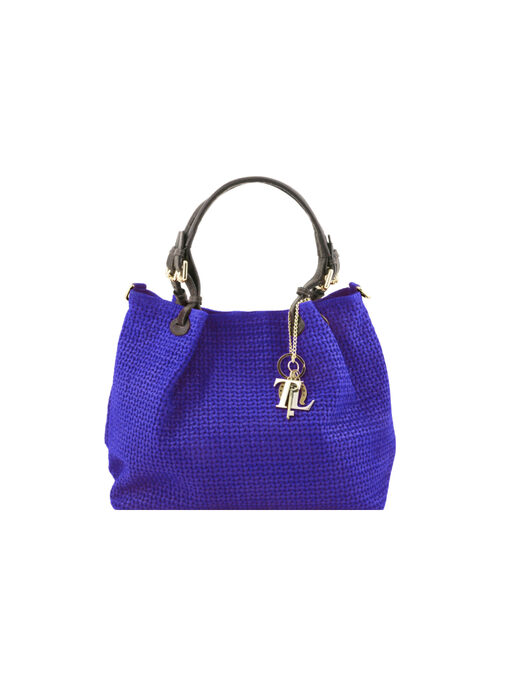Γυναικεία τσάντα δερμάτινη TL141573 Μπλε