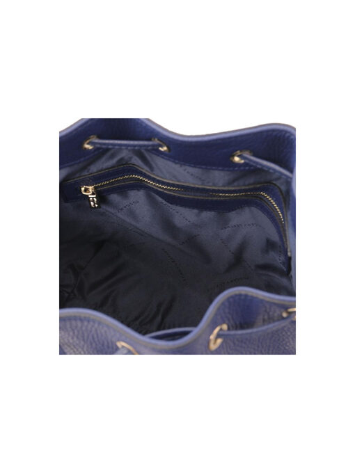 Γυναικεία Τσάντα Δερμάτινη TL142146 Μπλε σκούρο