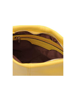 Γυναικείο Τσαντάκι Δερμάτινο TL Bag TL141720 Κίτρινο