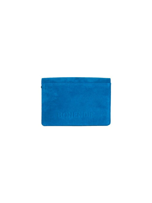 Τσάντα Ώμου-Χειρός Bonendis LIZY Suede Μπλε