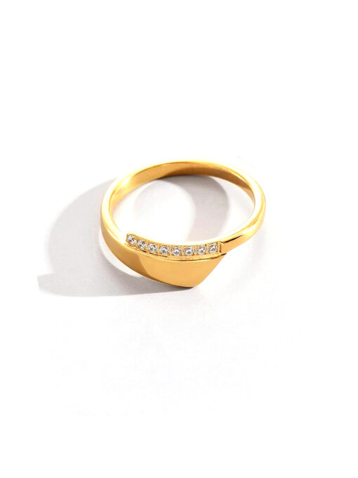 Δαχτυλίδι “Cosy Stras" Ν.7 107-00018