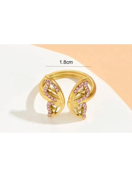 Δαχτυλίδι “My Butterfly " 107-00006 Χρυσό