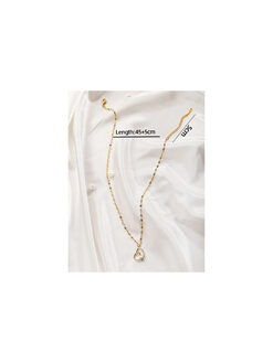 Κολιέ με Αλυσίδα “Charm Heart” 104-00002 Χρυσό