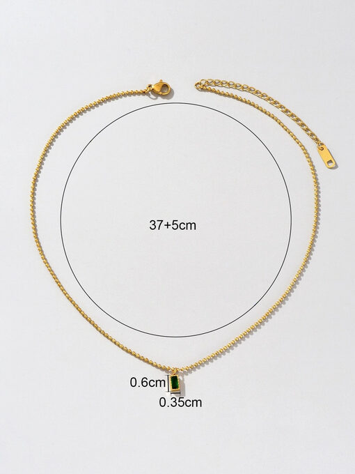 Κολιέ με Αλυσίδα “Destiny” 104-00019 Χρυσό