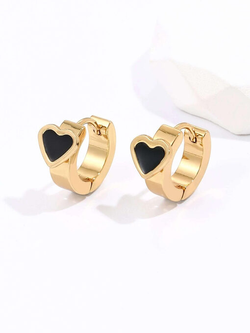 Σκουλαρήκια “Small Heart” 106-00026 Χρυσό