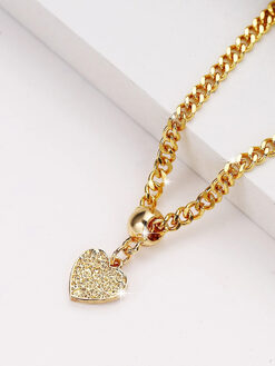 Βραχιόλι “Heart Charm” 105-00014 Χρυσό