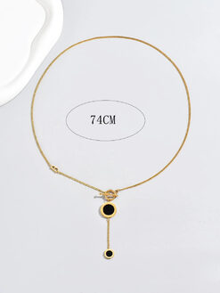Κολιέ με Αλυσίδα “My Roman D-Charm” 104-00047 Χρυσό