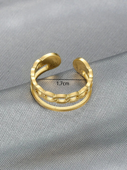 Δαχτυλίδι “Inner Crown" N7/8-54-56 107-00056 Χρυσό