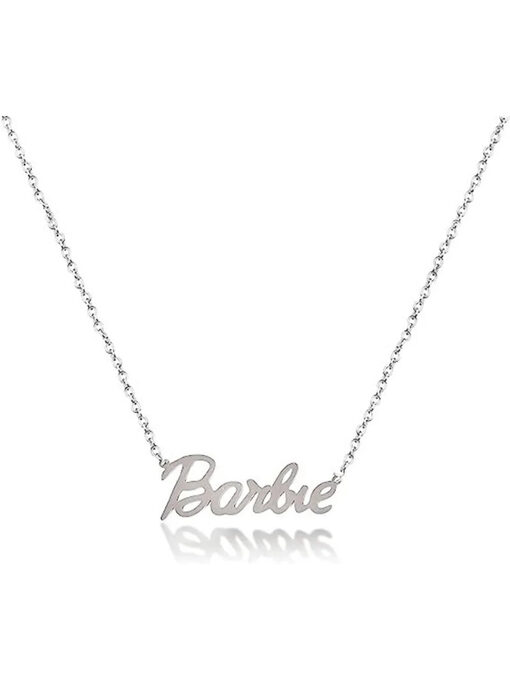 Κολιέ με Αλυσίδα ''Barbie'' 104-00111 Ασημί