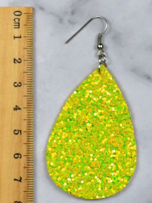 Σκουλαρίκια “Lea Drop” 106-00050 Κίτρινο