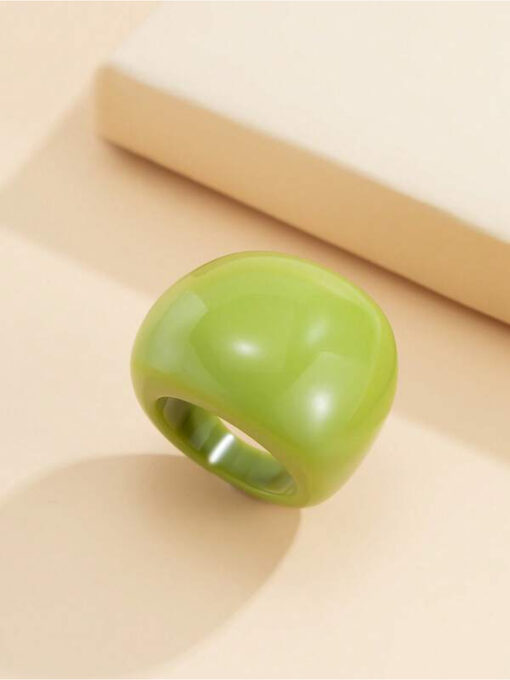 Δαχτυλίδι “Mini Me" 107-00030 Πράσινο