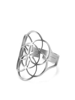 Δαχτυλίδι “Sacred” 107-00079 Ασημί