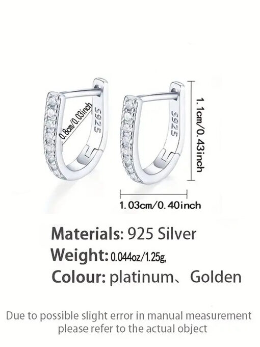Σκουλαρίκια “Delicate” 106-00216 Χρυσό