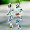 Σκουλαρίκια “Teardrop Crystal” 106-00214 Φυσικό