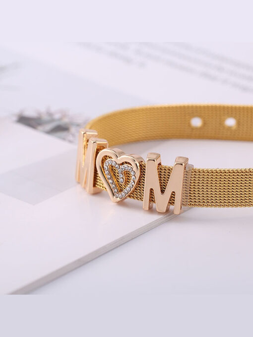 Βραχιόλι “Love MoM” 105-00091 Χρυσό