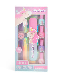 Martinelia Little Unicorn Watch & Manicure Set  121-00021 Μωβ