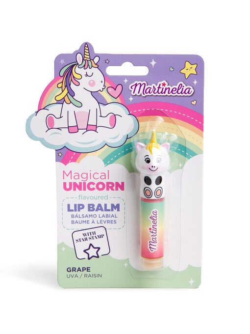 Martinelia Magical Unicorn Lip Balm With Stamp  121-00017 Λευκό
