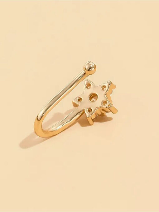 Σκουλαρίκι Μύτης “Asteri” 106-00241 Χρυσό