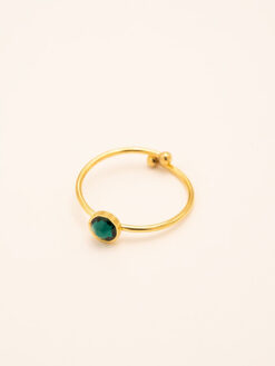 Δαχτυλίδι Bohm Paris “Ally” 127-00006 Πράσινο