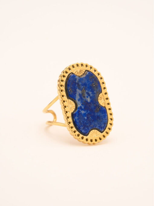 Δαχτυλίδι Bohm Paris “Ambroisine” 127-00004 Μπλε σκούρο