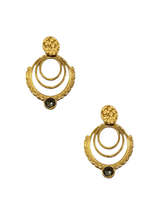 Σκουλαρίκια Bohm Paris "Alina” 126-00002 Χρυσό