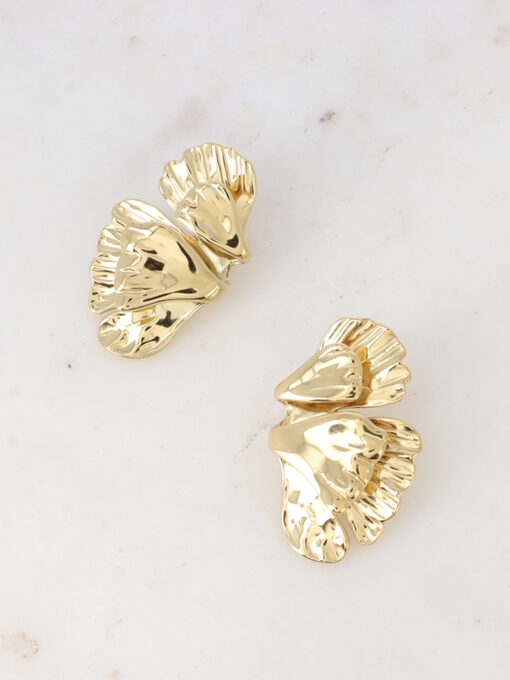 Σκουλαρίκια Bohm Paris "Bocle” 126-00004 Χρυσό