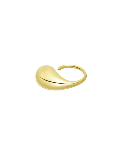 Δαχτυλίδι “Drop Ring” 107-00110 Χρυσό