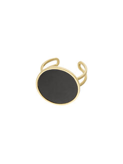 Δαχτυλίδι “Enchanting” 107-00107 Μαύρο