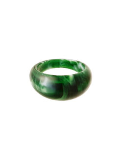Δαχτυλίδι “Glam Wind” 107-00097 Πράσινο