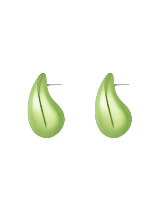 Σκουλαρίκια “Droppelia Color” 106-00253 Πράσινο