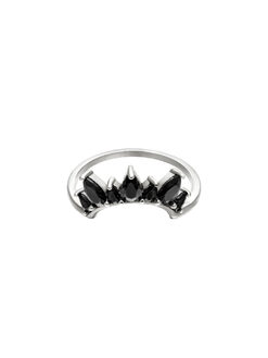 Δαχτυλίδι “Crown ” 107-00113 Ασημί