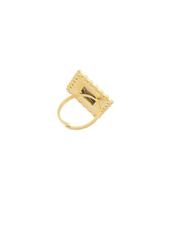 Δαχτυλίδι “Vintage Rhombus” 107-00111 Χρυσό