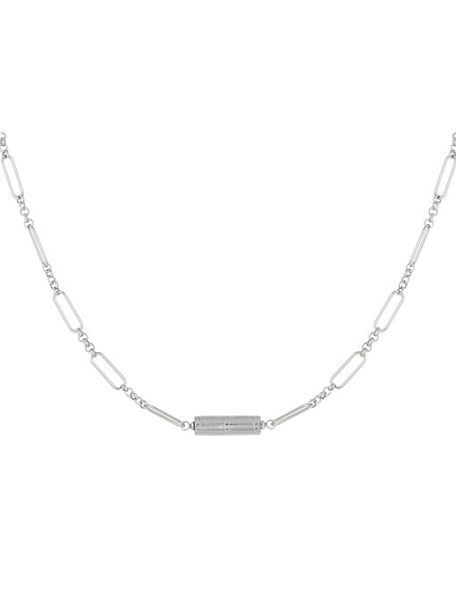 Κολιέ  ''Link Chain'' 104-00183 Ασημί