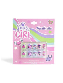 Martinelia Super Girls Press On Nails 121-00040 Ρόζ