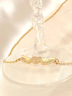 Κολιέ  ''Angel Wings'' 104-00187 Χρυσό