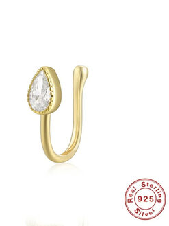 Σκουλαρίκι Μύτης “Simple Drop” 106-00316 Χρυσό