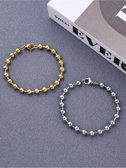 Βραχιόλι “Ball Chain” 105-00120 Ασημί